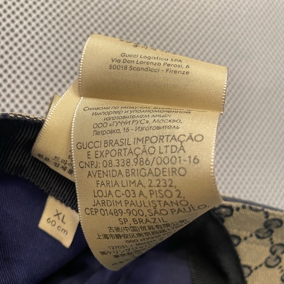 GUCCI SNAPBACK (BLUE MONOGRAM) - Picture 13 of 15